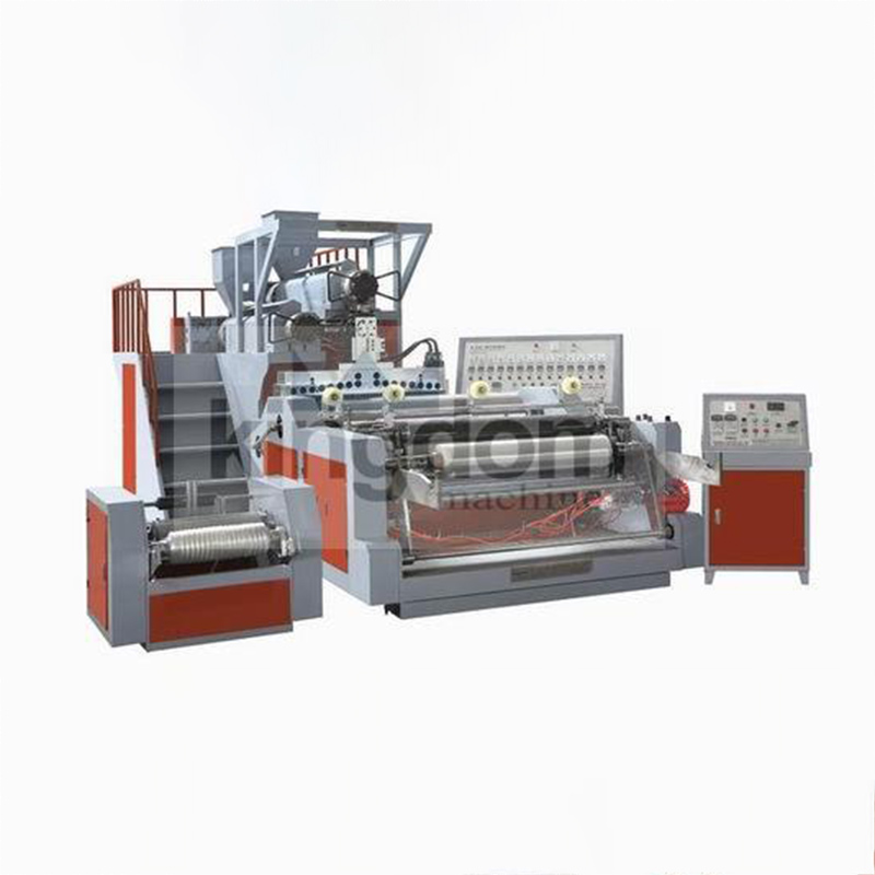 Double layer stretch film machine